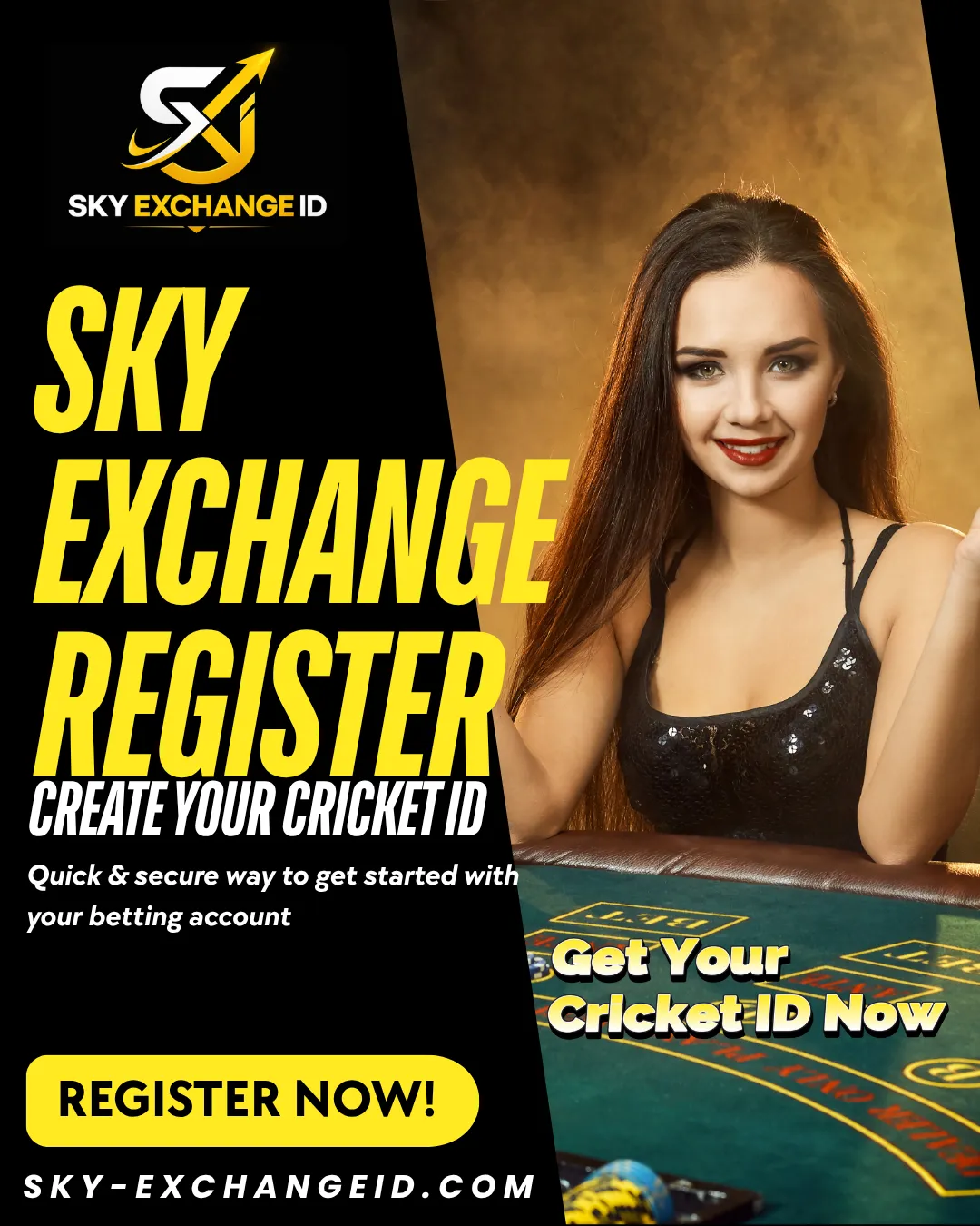 Sky Exchange Register — Create Your New Cricket ID Safely